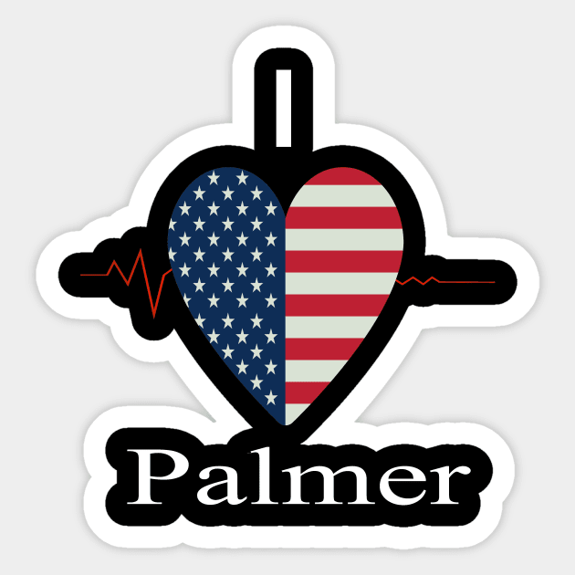 palmer Sticker by FUNEMPIRE